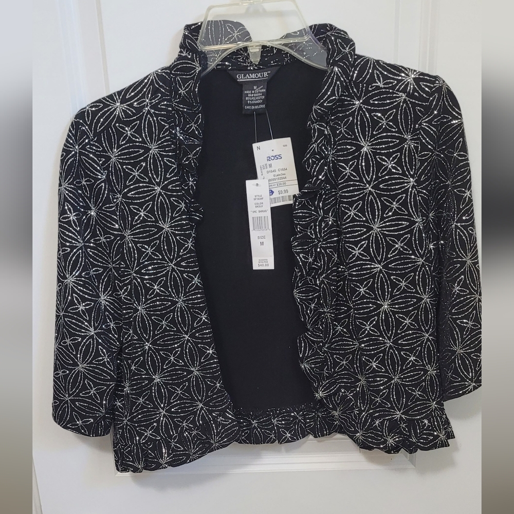 Black/Silver Bolero